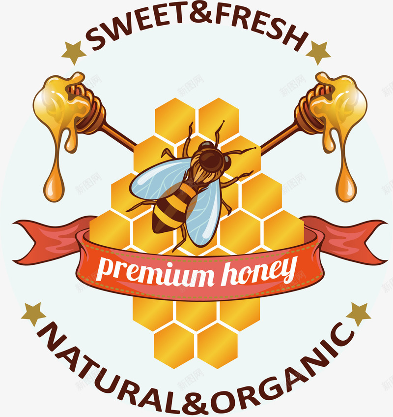 蜂蜜棒蜂蜜矢量图eps免抠素材_新图网 https://ixintu.com 矢量图 蜂窝图案 蜂蜜棒 蜂蜜矢量图 蜜蜂窝