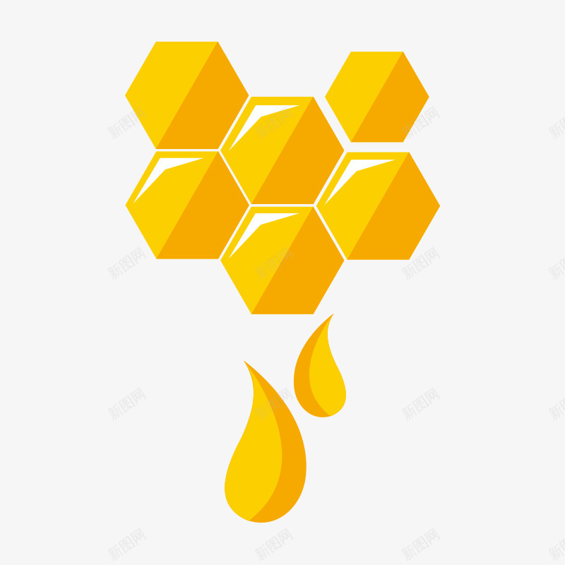 采蜜蜂蜜png免抠素材_新图网 https://ixintu.com 生态 绿色 自然 蜂蜜 采蜜