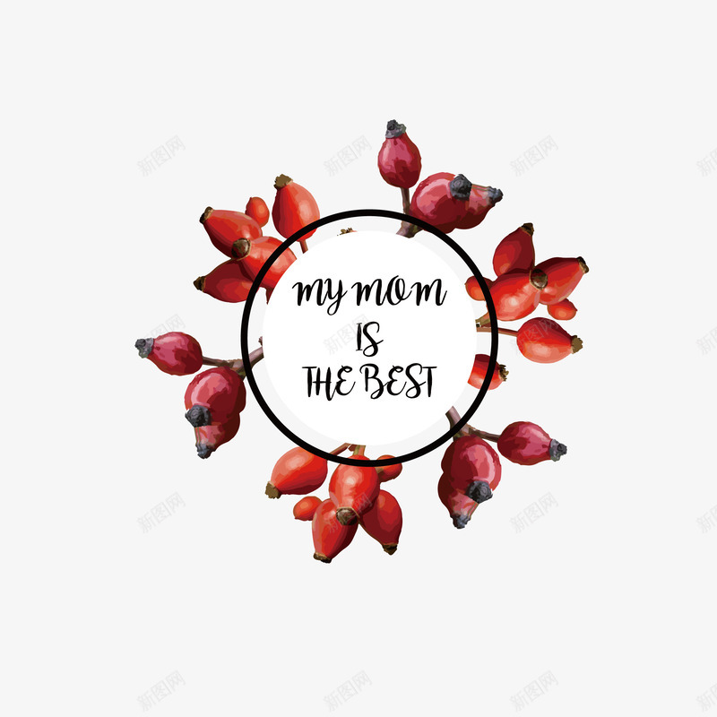 母亲节花束logo图标png_新图网 https://ixintu.com 母亲 母亲节logo 母亲节快乐 节日祝福 花束 鲜艳