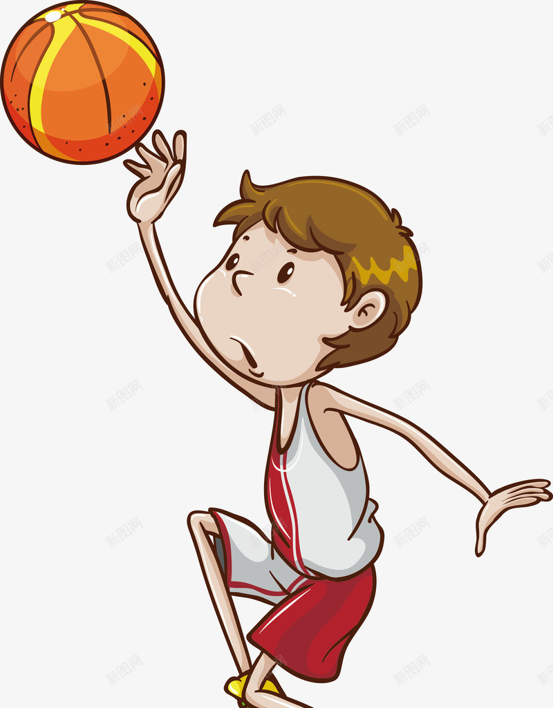 灌篮高手png免抠素材_新图网 https://ixintu.com 书童 少年 比赛 运动 锻炼