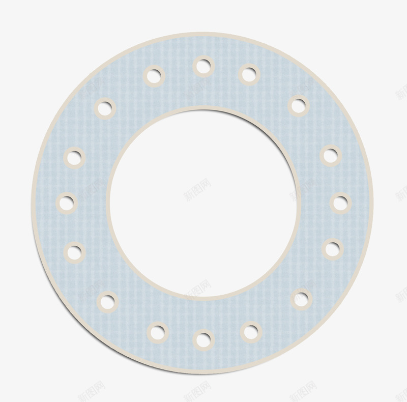 镂空圆环png免抠素材_新图网 https://ixintu.com 圆环 简约 镂空素材
