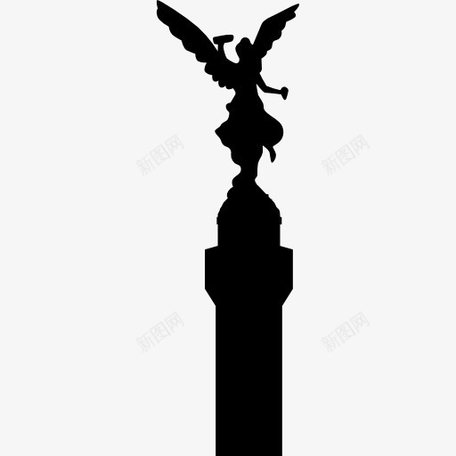 天使墨西哥独立图标png_新图网 https://ixintu.com 剪影 墨西哥 墨西哥DF 天使 纪念碑 艺术 雕像