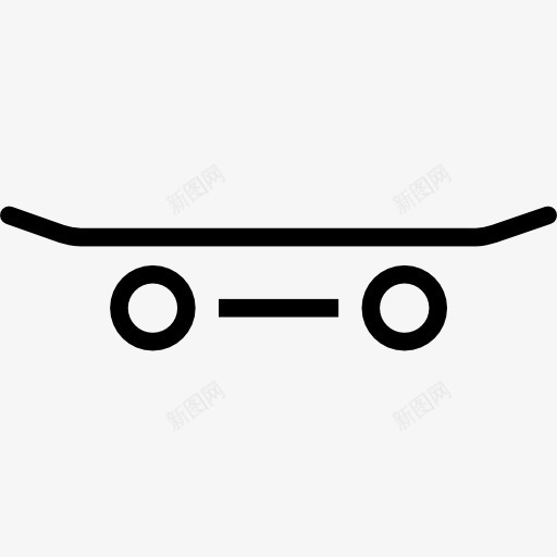滑板图标png_新图网 https://ixintu.com 交通 体育 多项运动 探险 滑冰 滑板 车轮