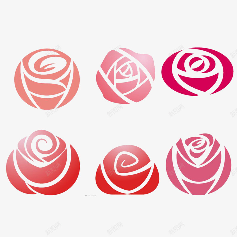6朵玫瑰psd免抠素材_新图网 https://ixintu.com 3D玫瑰 带刺玫瑰 玫瑰花 红色玫瑰 艳丽玫瑰 花朵 鲜艳的玫瑰