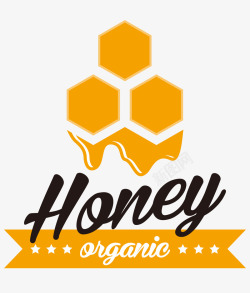 蜂蜜创意标签素材
