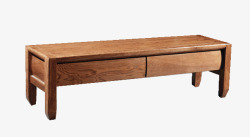 经典复古木桌素材