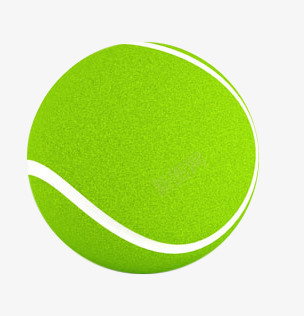 体育器材网球png免抠素材_新图网 https://ixintu.com 体育器材 绿色 网球