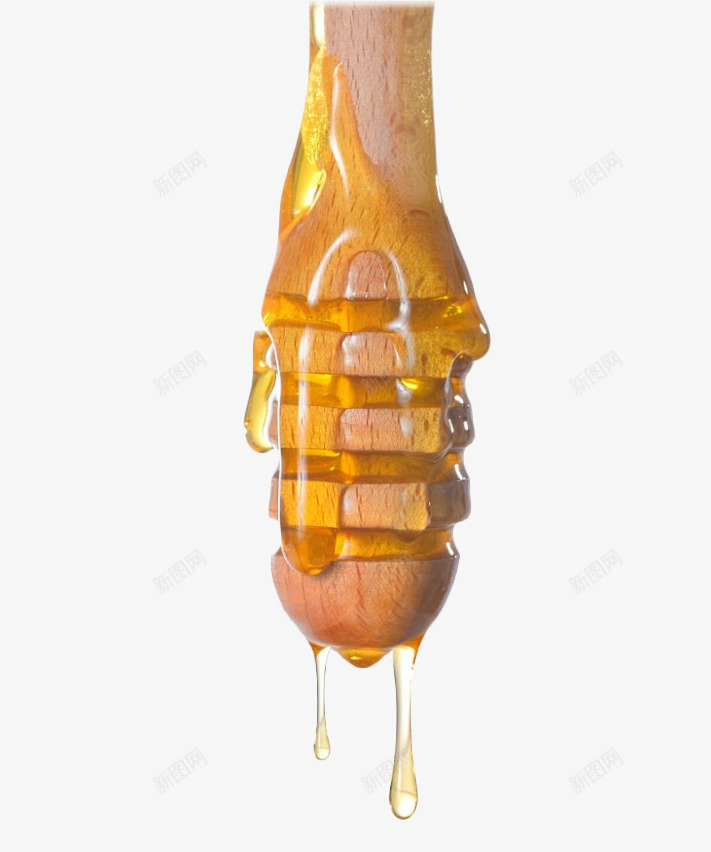 正在滴下的蜂蜜png免抠素材_新图网 https://ixintu.com 产品实物 健康 营养 食物