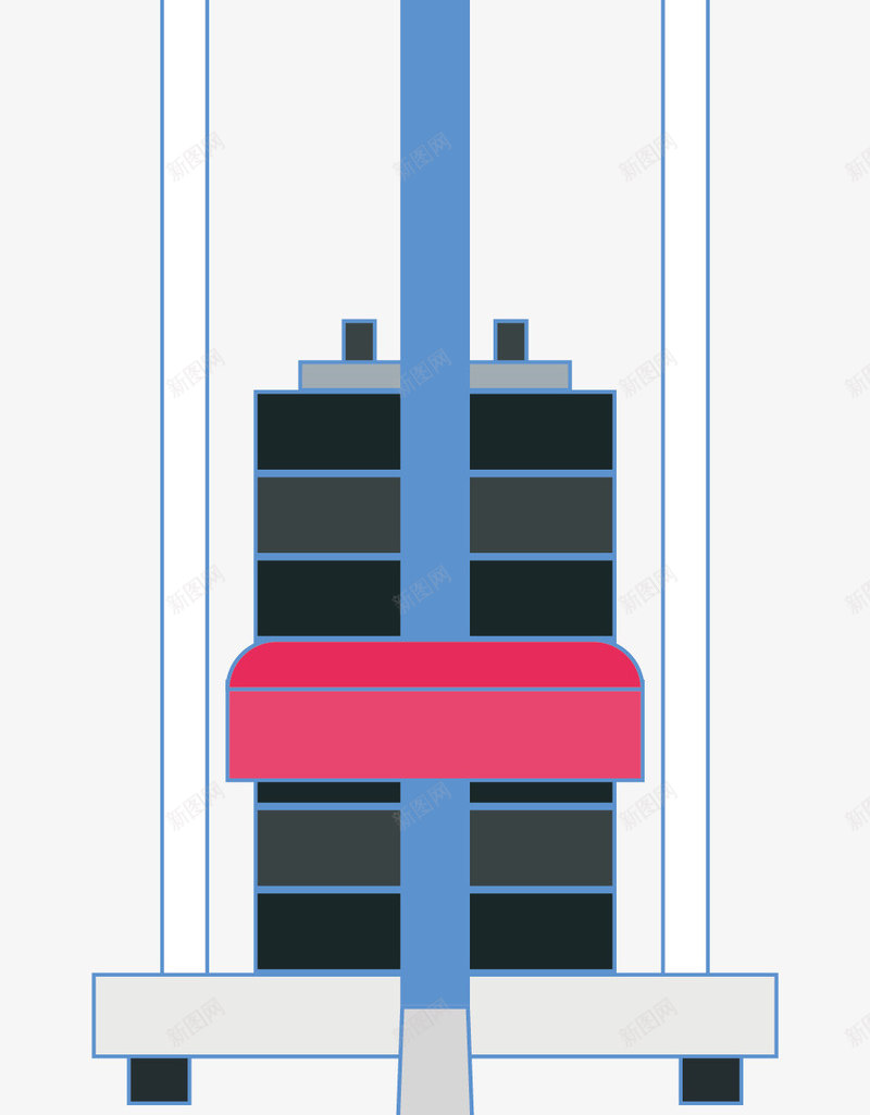 手绘健身器材臂力器矢量图ai免抠素材_新图网 https://ixintu.com 举重 体育 健身 健身房 健身馆 卡通臂力器 器材 文体 活动 运动 锻炼 矢量图