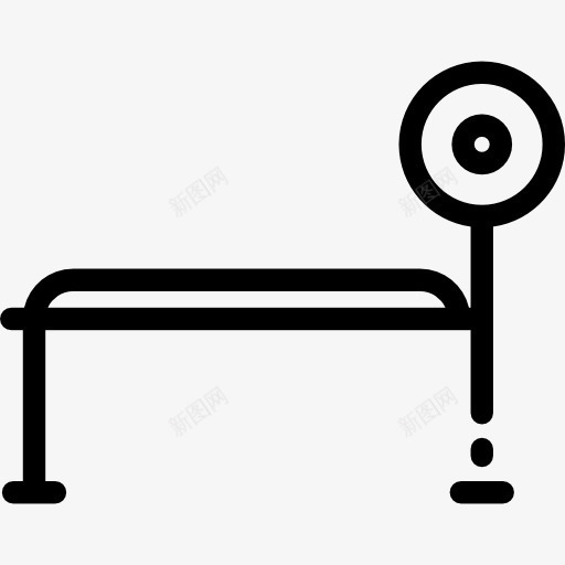 台图标png_新图网 https://ixintu.com 举重台 体育竞赛 健身 健身房 运动