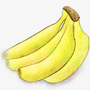 手绘香蕉成熟png免抠素材_新图网 https://ixintu.com 成熟 手绘 香蕉