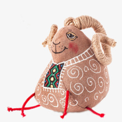 创意羊布娃娃素材