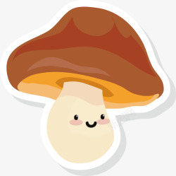 可爱的小蘑菇素材