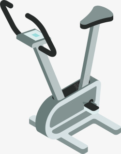 室内健身器材简约跑步机健身器材矢量图高清图片