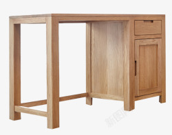 榫卯结构的木制书桌素材