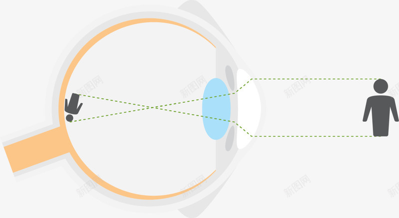 扁平眼睛视力检测png免抠素材_新图网 https://ixintu.com 保护眼睛 全球爱眼日 扁平眼睛 眼球贴纸 眼睛 视力 视力检查