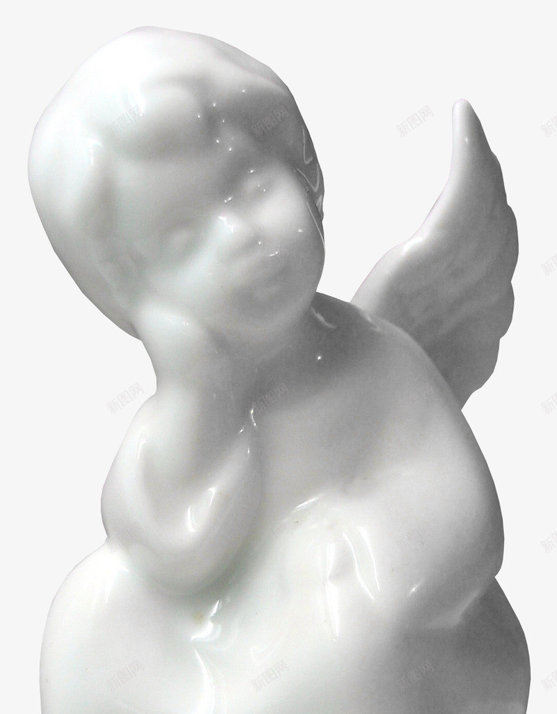 漂亮天使小孩雕塑png免抠素材_新图网 https://ixintu.com 可爱天使 天使小孩 小孩雕塑 漂亮天使