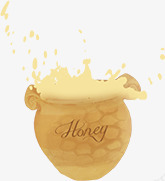 Honeypng免抠素材_新图网 https://ixintu.com 蜂蜜 蜜水 蜜糖
