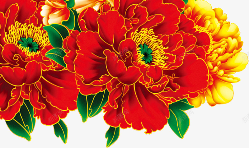 合成创意鲜艳的红色的海棠花png免抠素材_新图网 https://ixintu.com 创意 合成 海棠花 红色 鲜艳