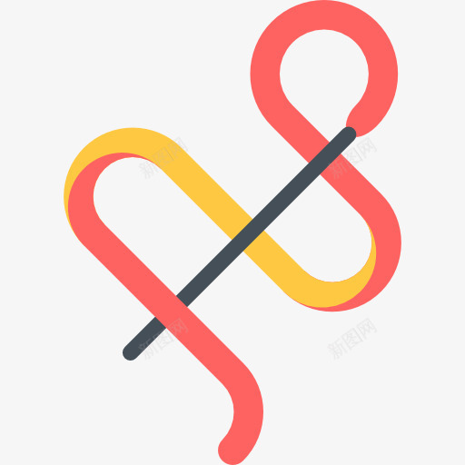 艺术体操图标png_新图网 https://ixintu.com 丝带 体育 体育比赛 奥运会 艺术体操 运动