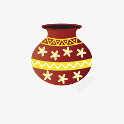 复古陶瓷罐素材