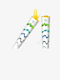 奥运盛事里约奥运会火炬图标高清图片