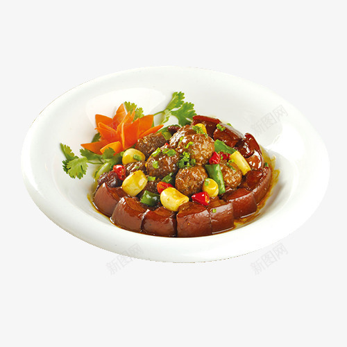 精美食物肉食png免抠素材_新图网 https://ixintu.com 丸子 年终聚会 烧肉 热菜 精美食物 美食