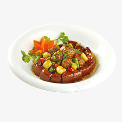 热菜丸子精美食物肉食高清图片