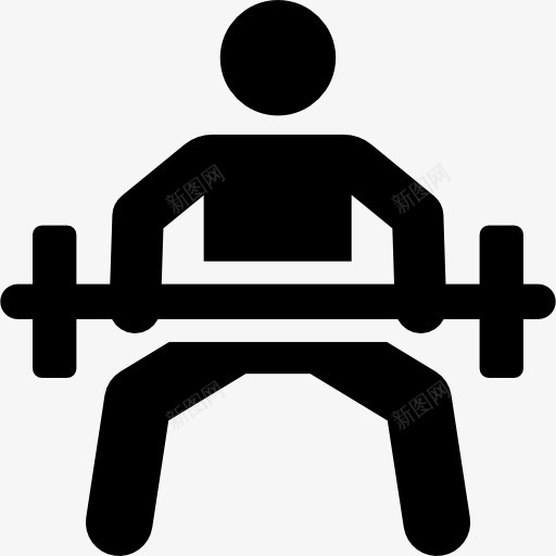 举重图标png_新图网 https://ixintu.com humanpictos 举重 人 体操 体育竞赛 健身 健身房 运动