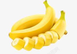 切断的香蕉香蕉高清图片