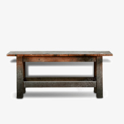 原木色旧桌子旧桌子木桌子高清图片