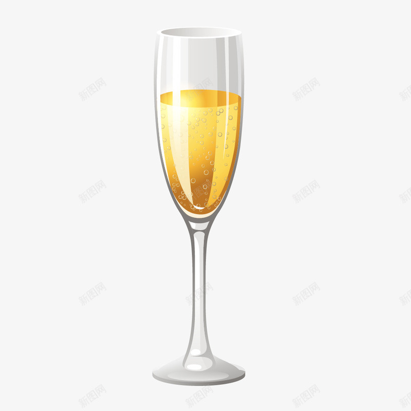 玻璃饮料杯png免抠素材_新图网 https://ixintu.com 洋酒杯 玻璃杯 饮料杯 香槟