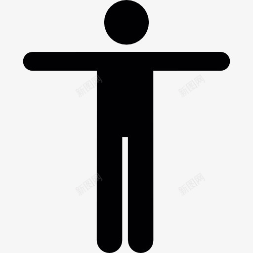 锻炼的人图标png_新图网 https://ixintu.com 人的剪影 体操运动员 体育 健身房 运动 锻炼