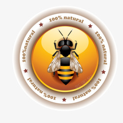 扁平化蜂蜜黄油装饰卡通扁平化蜂蜜黄油装饰矢量图高清图片