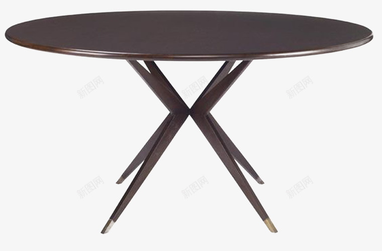 创意圆形桌子png免抠素材_新图网 https://ixintu.com 产品 木柜 沙发 西餐餐桌 软装