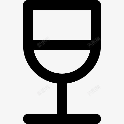 酒杯图标png_新图网 https://ixintu.com 液体 玻璃杯 酒类 食品 饮料