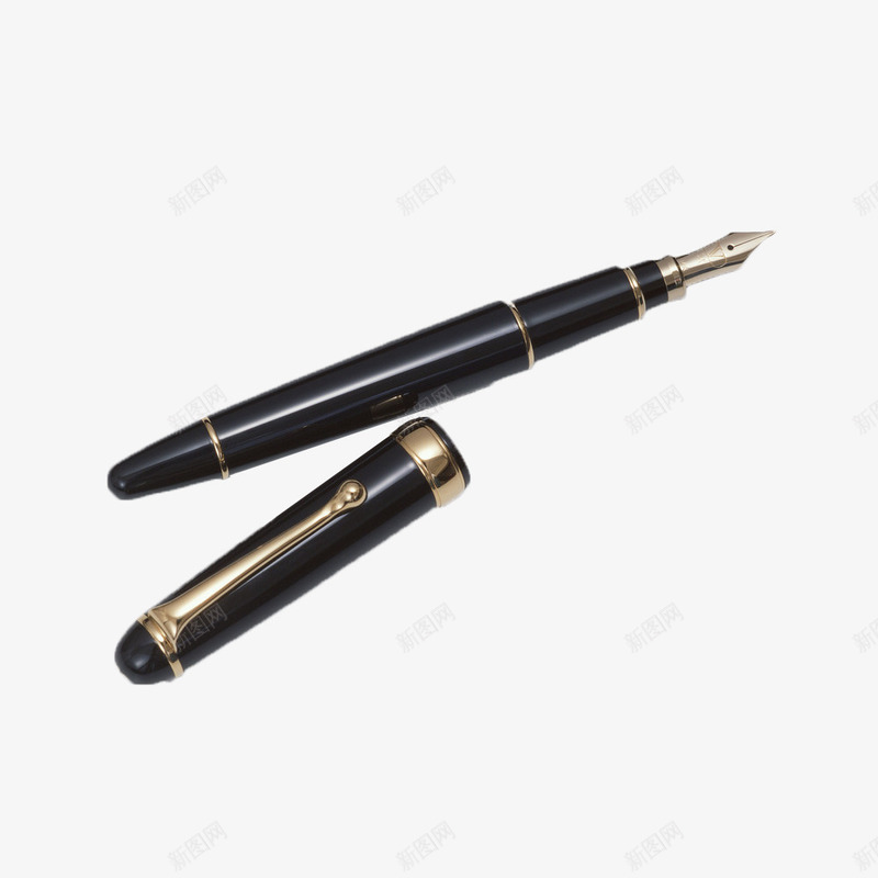 钢笔文具png免抠素材_新图网 https://ixintu.com 写字 文具 笔 钢笔 黑色