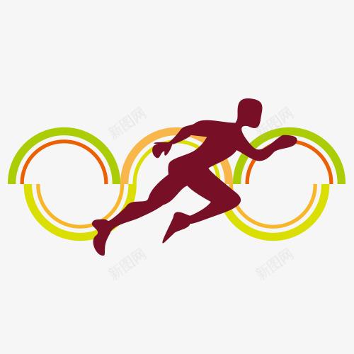马拉松体育项目png免抠素材_新图网 https://ixintu.com 体育项目 奥运会赛事 比赛 运动