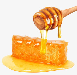 色香味香甜可口的蜂蜜素材