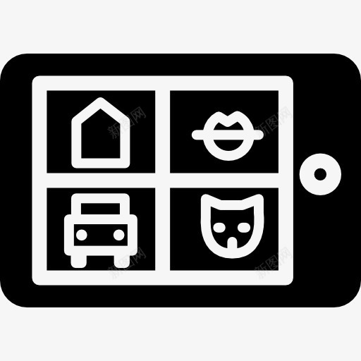 家庭安全监控的符号图标png_新图网 https://ixintu.com 外形 安全 工具 监视 符号 轮廓
