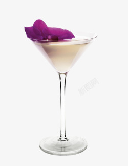 紫色鸡尾酒鸡尾酒高清图片
