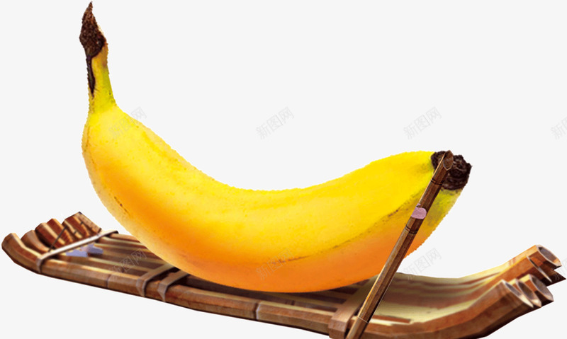 香蕉划小船png免抠素材_新图网 https://ixintu.com 划船 水果 香蕉