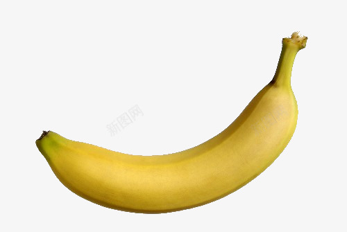 单只黄色成熟香蕉png免抠素材_新图网 https://ixintu.com 成熟 香蕉 黄色