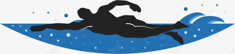 游泳比赛png免抠素材_新图网 https://ixintu.com 强壮肌肉男 水 浪花 游泳比赛 肌肉 肌肉男 自由泳