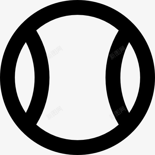 网球图标png_新图网 https://ixintu.com 乒乓球 体育 体育运动和比赛球 球 网球 运动