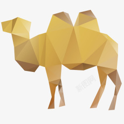 折纸骆驼素材