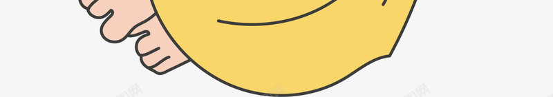 黄色卡通可爱天使png免抠素材_新图网 https://ixintu.com 儿童节 六一节 天使 微笑天使 童话 装饰图案 黄色女孩