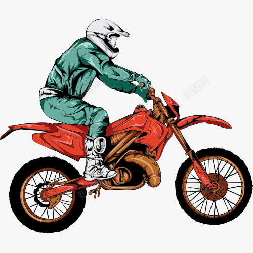 摩托车人物挑战极限png免抠素材_新图网 https://ixintu.com 户外运动 摩托车挑战极限 摩托车比赛 骑车