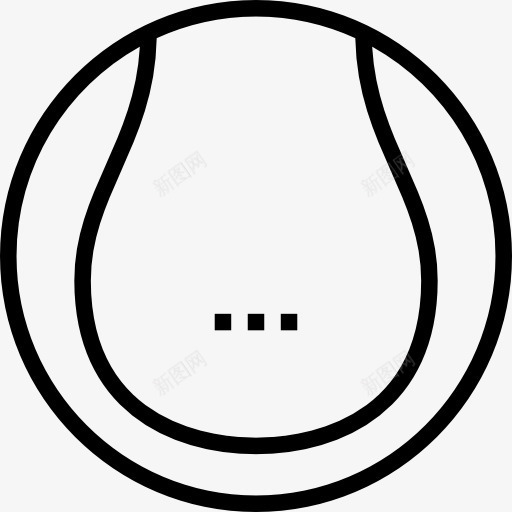 网球图标png_新图网 https://ixintu.com 体育 体育运动和比赛球 网球