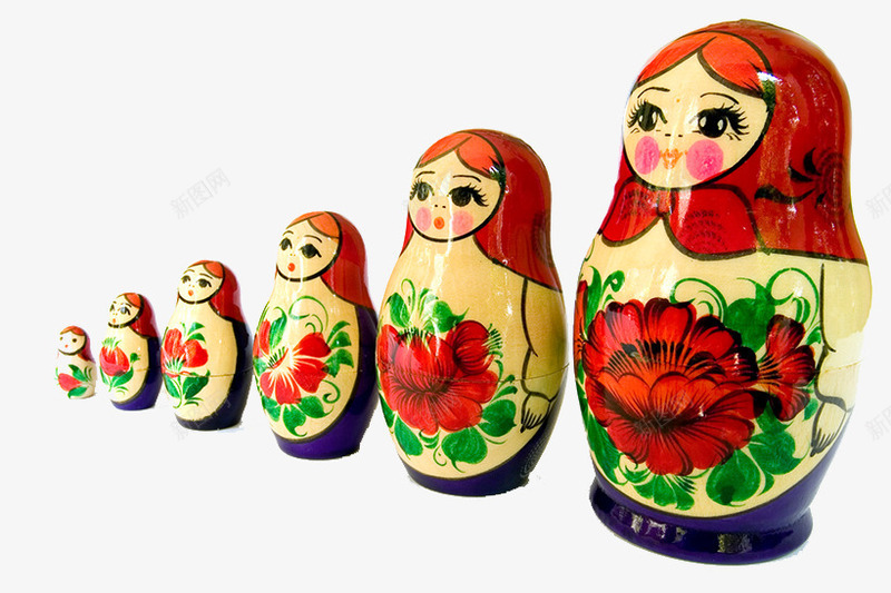 俄罗斯套娃png免抠素材_新图网 https://ixintu.com 传统文化 俄罗斯娃娃 套娃 玩偶